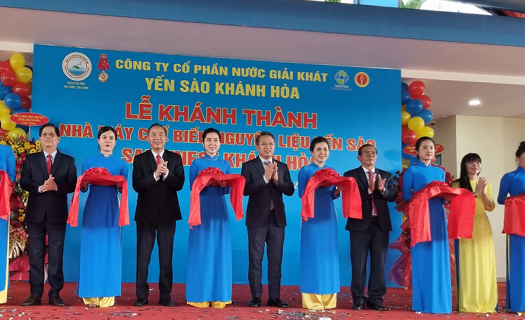 Khánh thành Nhà máy chế biến yến sào tại vùng miền núi tỉnh Khánh Hòa